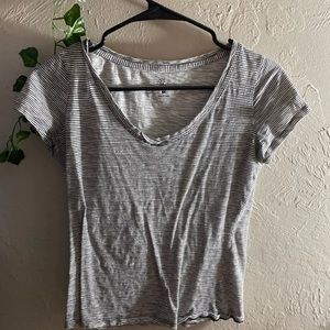 New York and company soft striped tee